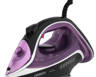 ორთქლის უთო Ardesto IR-B2234, 2400W, 0.35L, Steam Iron, Purp