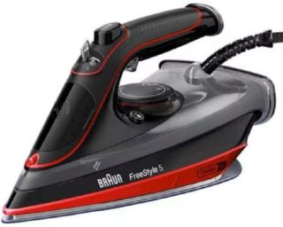 ორთქლის უთო Braun SI5057RD, 2700W, 300ML, Steam Iron, Black/
