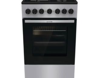 გაზქურა GORENJE GK5B42SD (70ლ, შავი-ვერცხლისფერი)