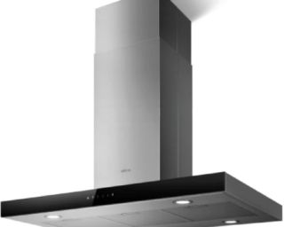 გამწოვი Elica JOY ISLAND BLIX A/90, 1000m³/h, Hood, Black/Si