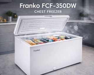 საყინულე მაცივარი FRANKO FCF-350DW 347 ლიტრი