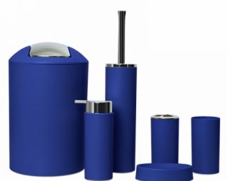 აბაზანის აქსესუარების კომპლექტი 6-ლი 3315 მუქი ლურჯი