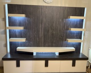 მისაღები ოთახის ავეჯის კომპლექტი - კლასიკური დიზაინი