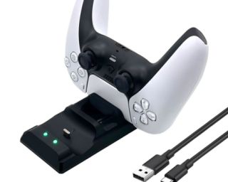 Playstation 5-ის controller dual charging dock: