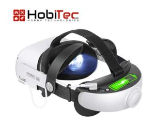 Oculus Quest 2 Elite Head Strap with 6800Mh Battery