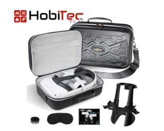 Oculus Quest 2/3 დამცავი ჩანთა (Travel Carrying Bag) – დახვეწილი დიზაინი და მაქსიმალური დაცვა