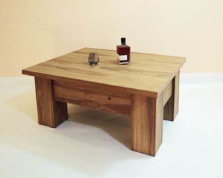 ჟურნალების მაგიდა-ტრანსფორმერი – გასაშლელი და მრავალფუნქციური