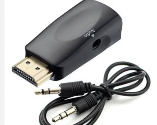 HDMI to VGA აუდიო