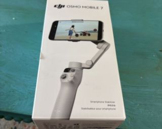 DJI Osmo Mobile 7 Gimbal ახალი ქარხნული გარანტიით