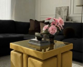 ჟურნალის მაგიდა – ახალი ქარხნული ხის მაგიდა, თანამედროვე და გამძლე დიზაინი