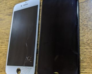 სასწრაფოდ iohone 7 ის 2 ცალი ეკრანი იაფად