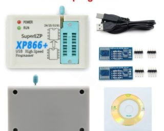 XP866 SPI FLASH Programmer BIOS Chip პროგრამატორი