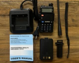 რაცია Baofeng 8W გაძლიერებული