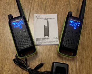 რაცია motorola two way radio T801