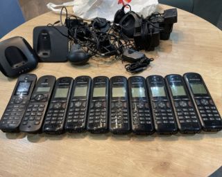 IP ტელეფონები 10 ცალი იაფად