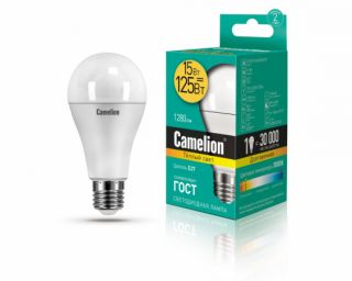 ლედ ნათურა Camelion Led Lamp LED15-A60/830/E27 15ვატი