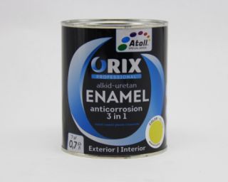ემალი ყვითელი ანტიკოროზიული Color ORIX RAL 1003 0,8 კგ