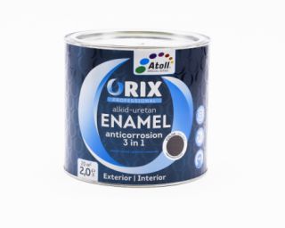 ემალი ყავისფერი ანტიკოროზიული Color ORIX RAL 8017 2,4 კგ