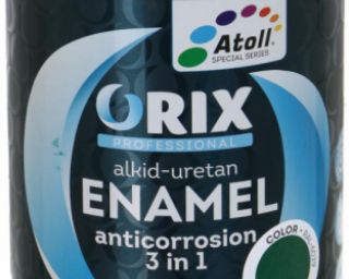 ემალი მწვანე ანტიკოროზიული Color ORIX 0.8 კგ RAL 6029