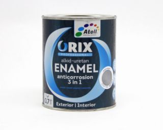 ემალი ვერცხლისფერი ანტიკოროზიული Color ORIX RAL 9022 0,7 კგ