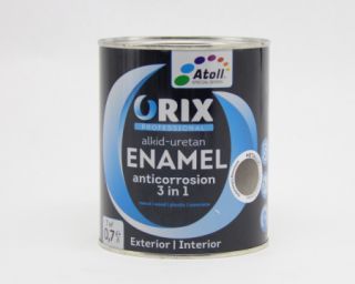 ემალი შოკოლადი ანტიკოროზიული ORIX METALLIC 0,7 კგ სურათი