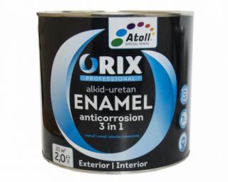 ემალი ლურჯი ანტიკოროზიული Color ORIX RAL 5010 2,4 კგ სურათი
