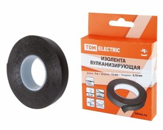 იზოლენტა ვულკანიზირებული 15მმ 5 მეტრი  SQ0526-0601 TDM