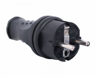 ჩანგალი  პირდაპირი (კავჩუკის) 16ა. 250 ვტ.  IP 44 SQ0612-0001 TDM