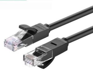 ქსელის კაბელი UGREEN NW102 (20159) Cat6 Patch Cord UTP Lan Cable 1m (Black)