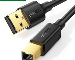 UGREEN 10351 USB 2.0 AM to BM Print Cable 3m (Black)