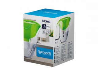 ფილტრი-სურა ECOSOFT Nemo 3.0ლ / 1.8ლ მწვანე