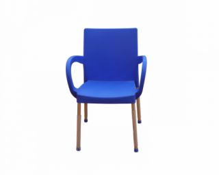 პლასტმასის სკამი HOLIDAY ჰკ-420მ ალუმინის ცისფერი