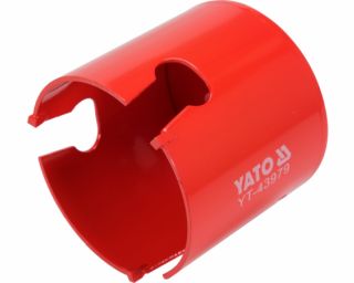 გვირგვინი სახვრეტი YATO YT-43979, 68 მმ – TCT ტექნოლოგიით შექმნილი ზუსტი და გამძლე ინსტრუმენტი მყარ ზედაპირებზე ჭრისთვის სურათი