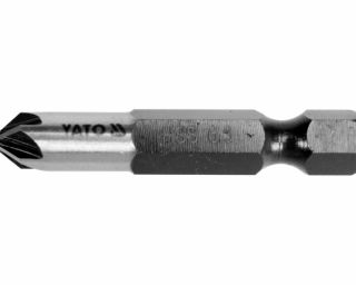 კონუსური ბურღი YATO YT-44721, 6.3 მმ – HEX ექვსკუთხა დაბოლოებით ზუსტი ბურღვისთვის სხვადასხვა მასალებზე