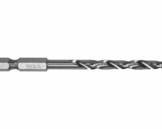 მეტალის ბურღის პირი YATO YT-44870, 5.0 მმ – HEX ექვსკუთხა დაბოლოებით გამძლე და ზუსტი ბურღვისთვის