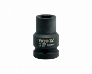 თავაკი ქანჩის მოსახსნელი YATO YT-1002, 1/2" 12 მმ (შავი) – გამძლე და ეფექტური გამოსავალი დაზიანებული ქანჩების მოსახსნელად