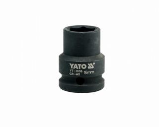 თავაკი ქანჩის მოსახსნელი YATO YT-1006, 1/2" 16 მმ (შავი) – მძლავრი ინსტრუმენტი მჭიდროდ გამკაცრებული ან დაზიანებული ქანჩებისთვის
