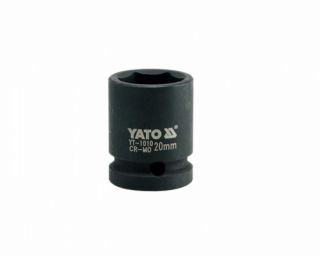 თავაკი ქანჩის მოსახსნელი YATO YT-1010, 1/2" 20 მმ (შავი) – მძლავრი და ეფექტური ინსტრუმენტი დიდი დიამეტრის ქანჩებისთვის