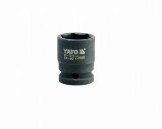 თავაკი ქანჩის მოსახსნელი YATO YT-1013, 1/2" 23 მმ (შავი) – ძლიერი და საიმედო ინსტრუმენტი მსხვილი ქანჩების მოსახსნელად