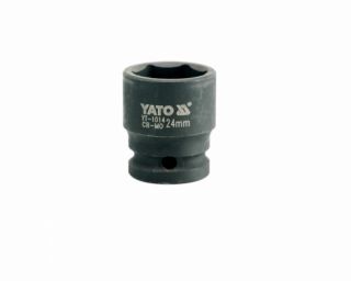 თავაკი ქანჩის მოსახსნელი YATO YT-1014, 1/2" 24 მმ (შავი) – მძლავრი და გამძლე ინსტრუმენტი მსხვილი ქანჩების მარტივად მოსახსნელად