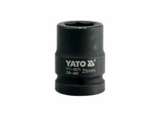 თავაკი YATO YT-1071, შავი, 3/4" 21 მმ – Heavy-Duty გამოყენებისთვის განკუთვნილი მაღალი გამძლეობის ინსტრუმენტი