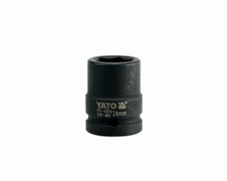 თავაკი YATO YT-1074, შავი, 3/4" 24 მმ – გამძლე და პროფესიონალური არჩევანი მძიმე სამუშაოებისთვის