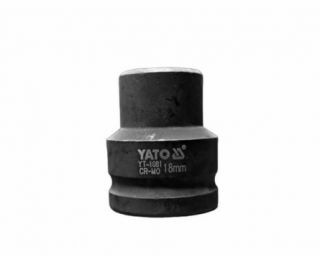 თავაკი YATO YT-1081, შავი, 3/4" 18 მმ – გამძლე და ზუსტი ინსტრუმენტი მაღალი დატვირთვის პირობებისთვის