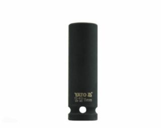 თავაკი YATO YT-1035, მაღალი შავი, 1/2" 15 მმ – ღრმა ქანჩებისთვის განკუთვნილი მძლავრი და პროფესიონალური ინსტრუმენტი