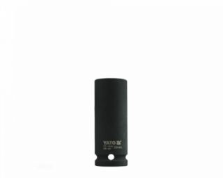 თავაკი YATO YT-1040, მაღალი შავი, 1/2" 20 მმ – ღრმად მყოფი ქანჩებისთვის განკუთვნილი გამძლე და პროფესიონალური ინსტრუმენტი