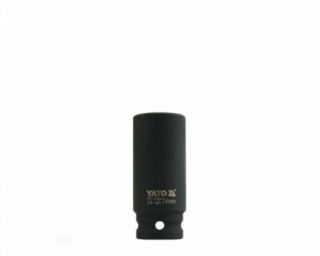 თავაკი YATO YT-1044, მაღალი შავი, 1/2" 24 მმ – მძლავრი და გამძლე ინსტრუმენტი ღრმად მყოფი ქანჩებისთვის