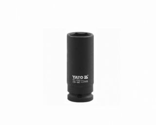 თავაკი YATO YT-1049 29 მმ, 1/2" მაღალი შავი CrMo – პროფესიონალური ქანჩის გასახსნელი ღრმა თავაკი