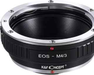 K&F Concept Lens Mount Adapter Canon EOS EF to MFT