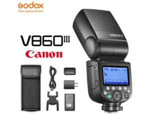 Godox V860III-C ქენონის ფლეში Canon Flash
