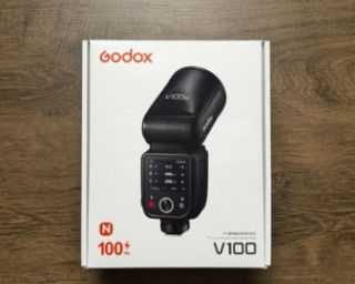 GODOX V100 N ფლეშ განათება ნიკონის კამერებისთვის